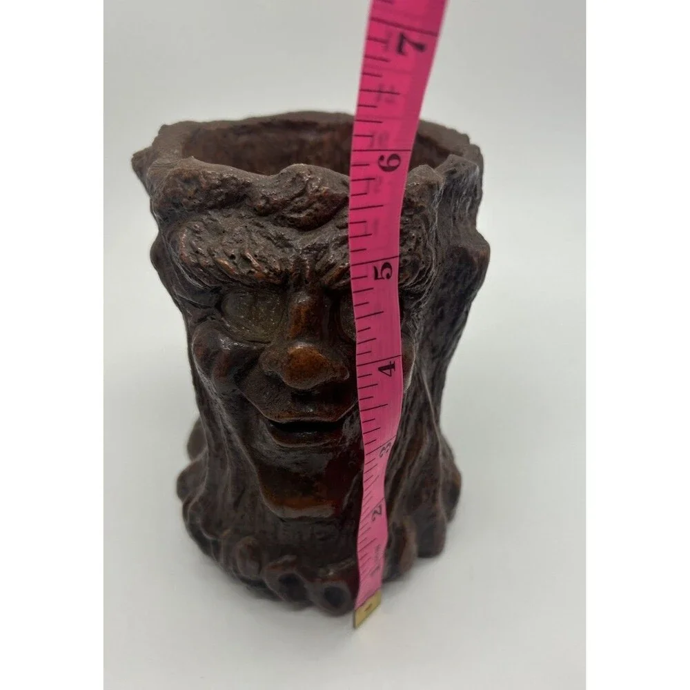 Vtg Jason Christoble Matchless Grove Tree‎ Wizard Glass Eye Candle Holder 1975